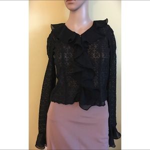 LACE TOP SIZE 2 PREOWNED